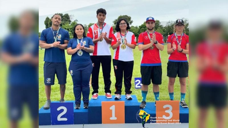 Selección peruana de tiro con arco logra 4 medallas en Campeonato Sudamericano