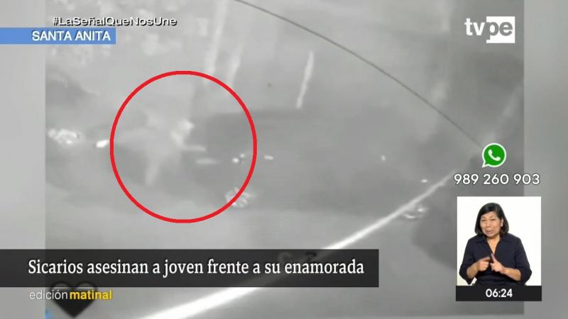 Sicarios Santa Anita asesinato delincuencia joven muerto Lima Policía Nacional