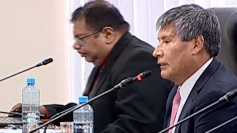 Wilfredo Oscorima se presenta ante el Congreso por caso Rolex