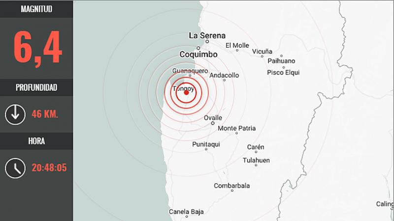 Chile Sismo Magnitud Richter