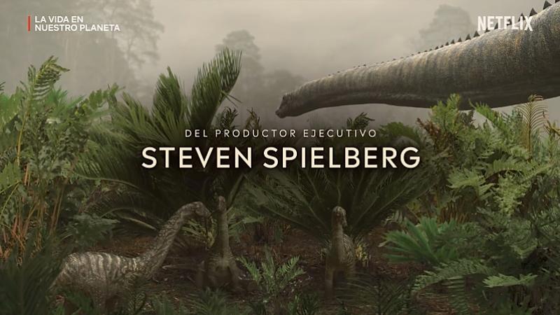 Steven Spielberg coolabora con Netflix en un documental sobre la historia de la vida en la tierra, narrada por Morgan Freeman.