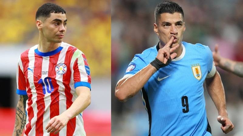 suárez uruguay paraguay