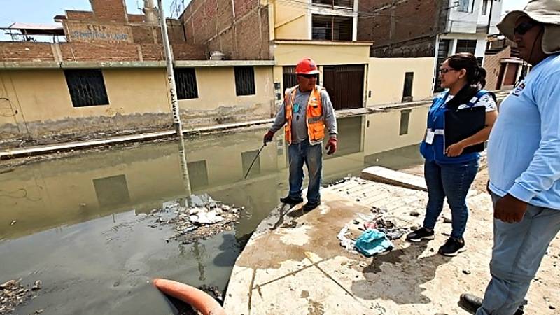 Sunass alcantarillas lluvia inundaciones
