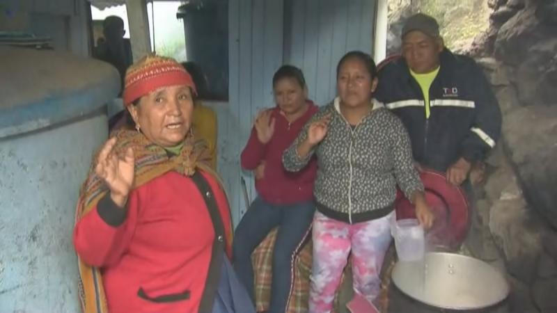 Ticlio Chico Villa María de Triunfo Frío Friaje Lluvias Neblina Olla Común Ollas comunes donaciones TVPerú Noticias