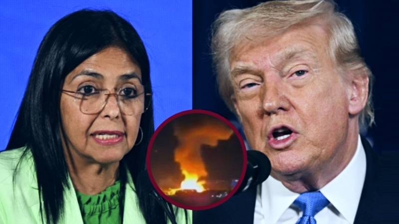 presidente Donald trump Estados Unidos venezuela MADURO delcy Rodriguez