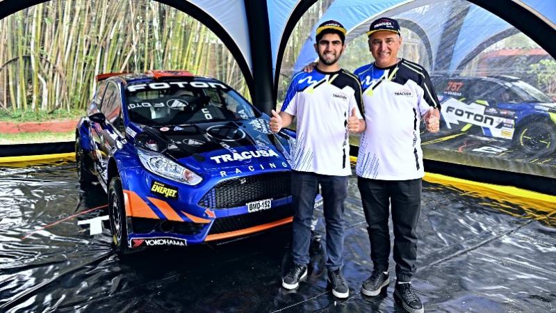 Team Tracusa Racing: La dupla de padre e hijo de Jorge Martínez y André Martínez participarán en el Rally Caminos del Inca 2023.