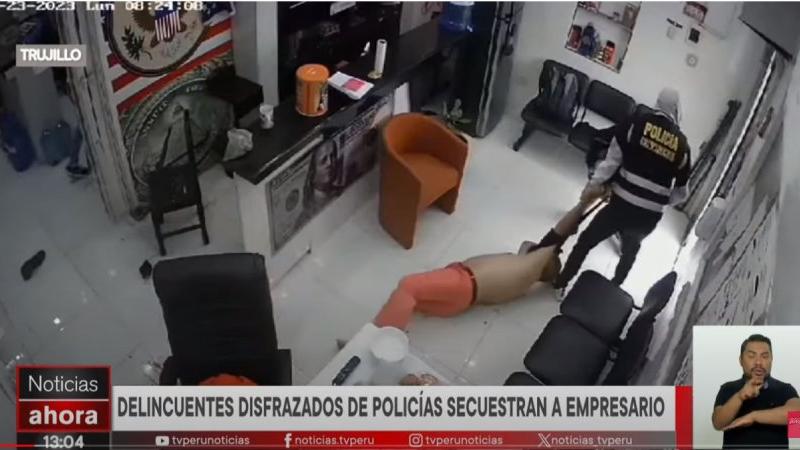 Trujillo secuestro empresario
