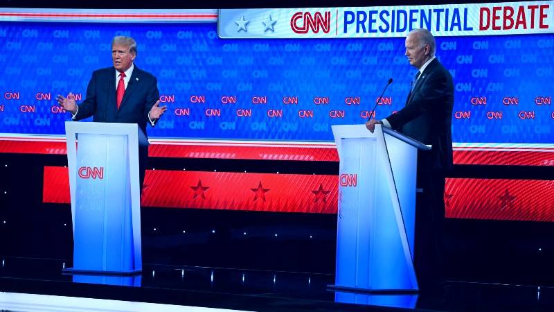 Donald Trump y Joe Biden
