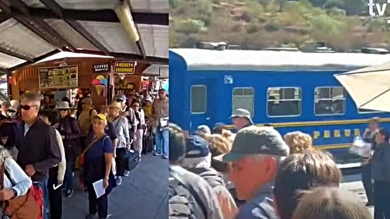Cusco turismo tren bloqueo vías mincetur