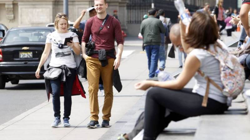 turistas internacionales