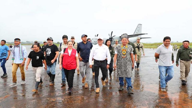 Ucayali:   ayuda humanitaria  comunidades  fuertes lluvias 