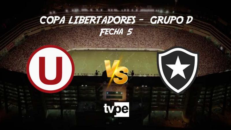 Copa Libertadores: Universitario vs. Botafogo por la fecha 5 del Grupo D 