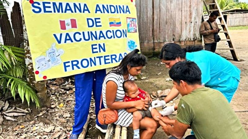 minsa vacunación ecuador brasil  tumbes piura bolivia