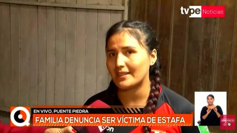 Puente Piedra: madre de familia denuncia haber sido estafada por presunta empresa constructora