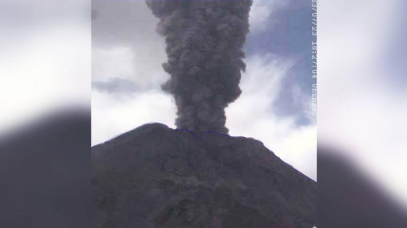 Moquegua: volcán Ubinas registra nueva explosión 