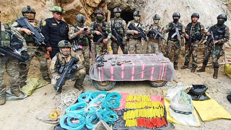 COMANDO UNIFICADO pataz minería ilegal pnp FFAA