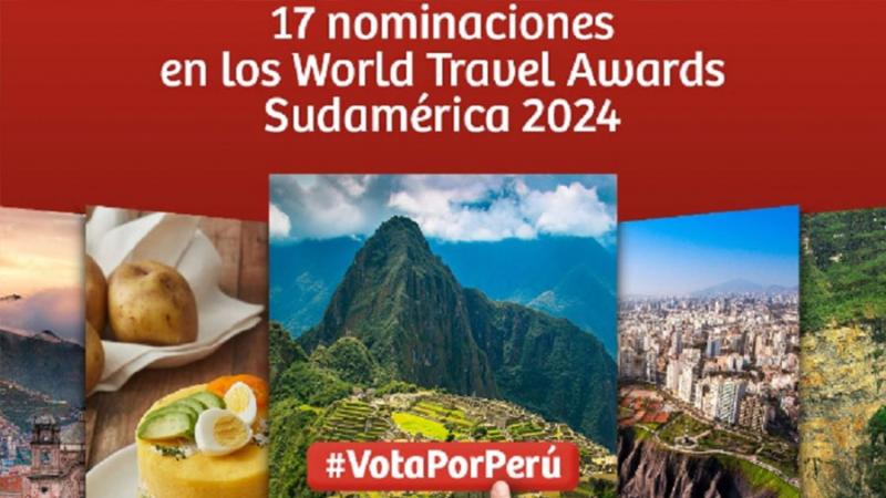 Vota por Perú en los World Travel Awards Sudamerica