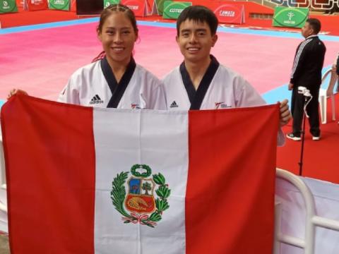 Fabiana Varillas y Mateo Argomedo ganan medalla de oro en Juegos Bolivarianos de la Juventud