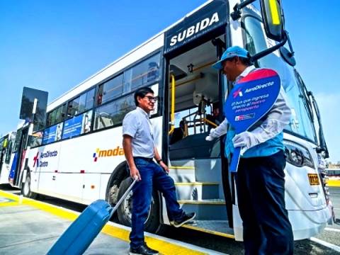 aerodirecto MTC ATU callao Lima