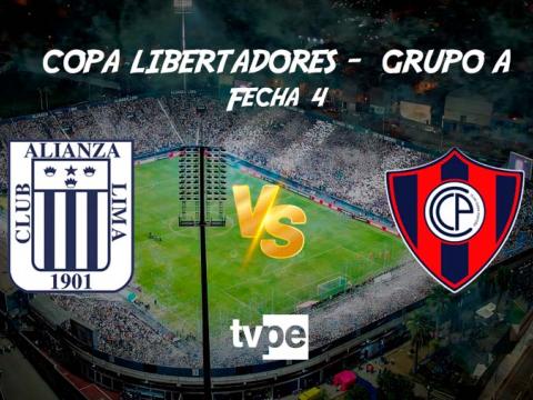 Alianza Lima se enfrentará a Cerro Porteño por la Copa Libertadores