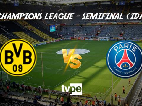 Borussia Dortmund vs. PSG se enfrentan por la semifinal ida de la Champions League