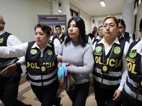 Poder Judicial  prisión preventiva Betsy Chávez