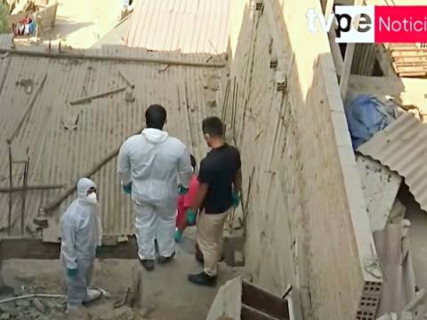 crimen homicidio  cadáver pnp
