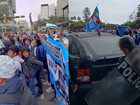 sporting Cristal hinchas miraflores 