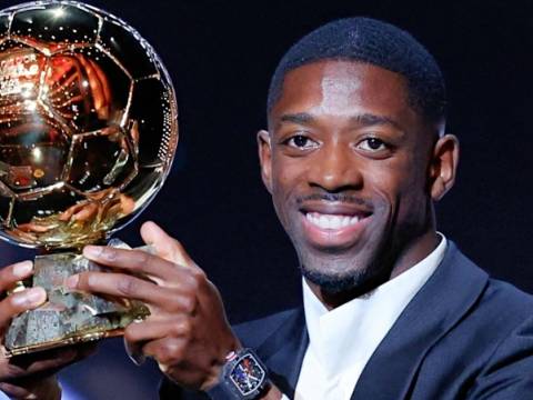 Dembélé Balón de Oro PSG champions Europa París  fútbol europeo