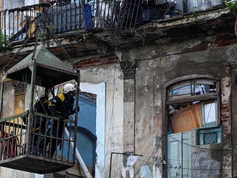 Cuba derrumbe  edificio La Habana  muertos heridos