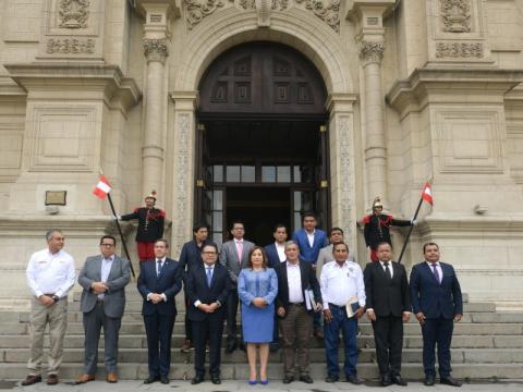 Dina Boluarte Presidencia San Juan de Lurigancho San Martín de Porres Sullana Palacio de Gobierno