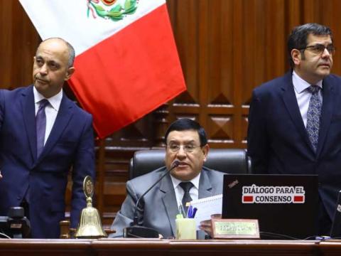Congreso elección primer vicepresidente 