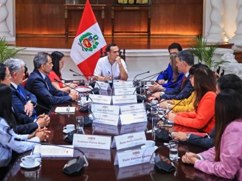 presidente Jerí Palacio de Gobierno