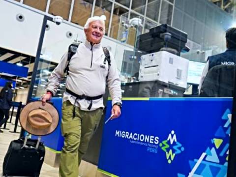 migraciones aeropuerto Jorge Chávez pasajeros 