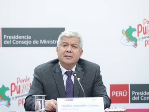 Ministro Walter Astudillo