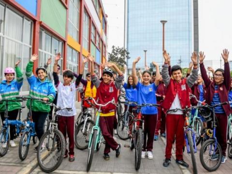 La ATU capacitó a más de 14 000 escolares y docentes sobre en el uso de la bicicleta como movilidad sostenible