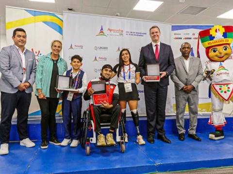 Juegos Bolivarianos cuentan con tres embajadores 