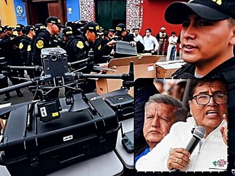 drones ministerio del interior gore La Libertad César Acuña PNP 