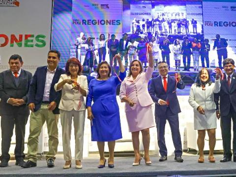 Expo Perú Regiones inversión industria Presidenta Dina Boluarte 