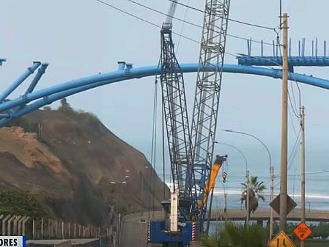 bajada armendáriz desvíos cierre puente miraflores 