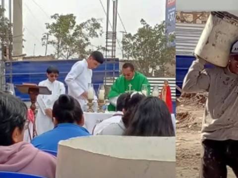 Sacerdote construcción lambayeque