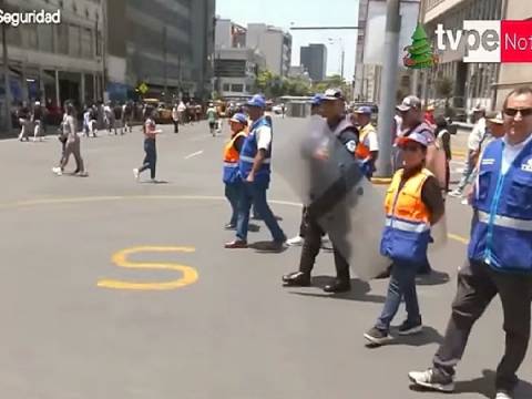 señales Lima centro seguridad incendios sismo