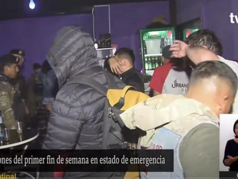 SMP estado de emergencia operativos fin de semana intervenciones