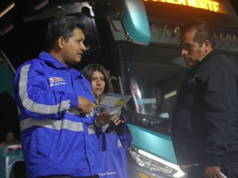 sutran buses transporte turismo feriado largo