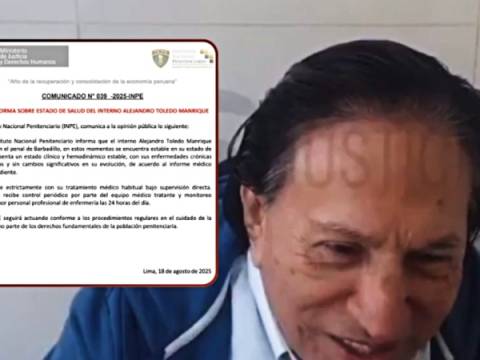 Alejandro Toledo Barbadillo salud inpe 