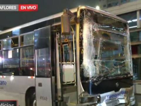 Accidente del Metropolitano