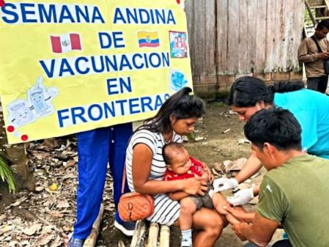 minsa vacunación ecuador brasil  tumbes piura bolivia