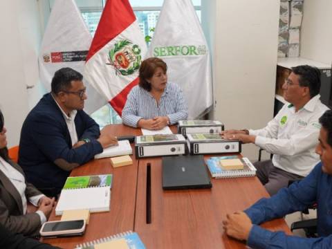 Zonificación forestal en Puerto Inca