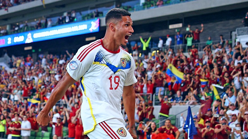 Venezuela golea 3-0 a Jamaica y se verá con Canadá en cuartos de final ...