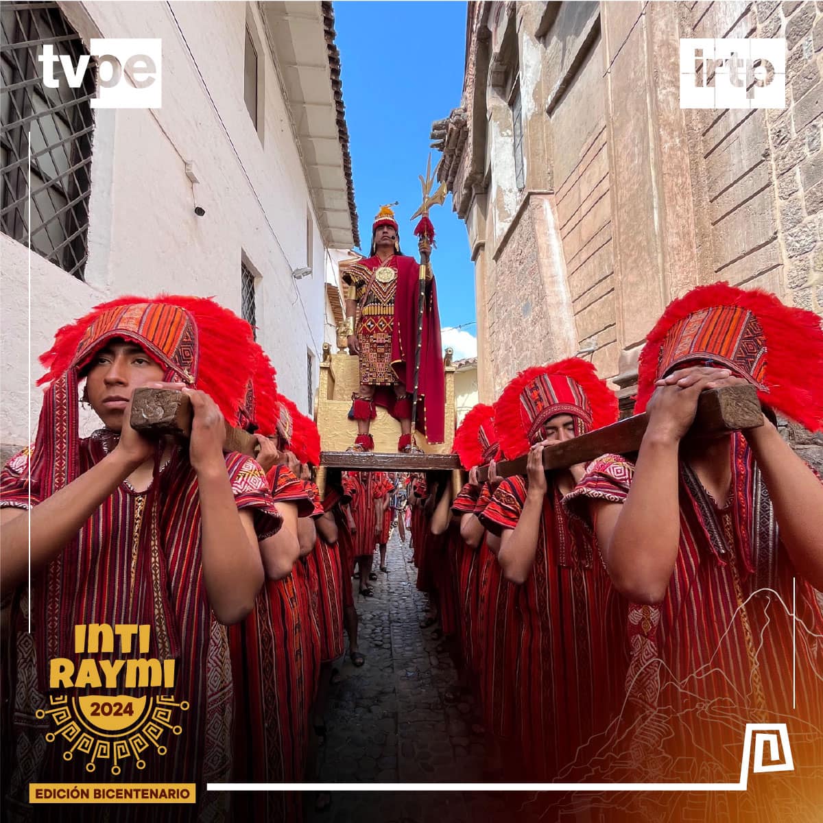 #IntiRaymixTVPerú: Inca llega a Plaza de Armas de Cusco